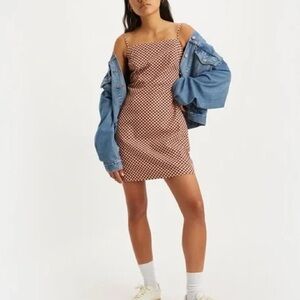 Levi’s Danny Dress In Red Size Small